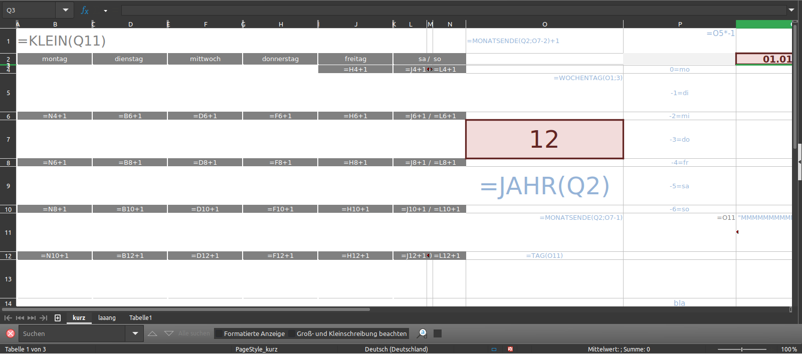 Kalender 1